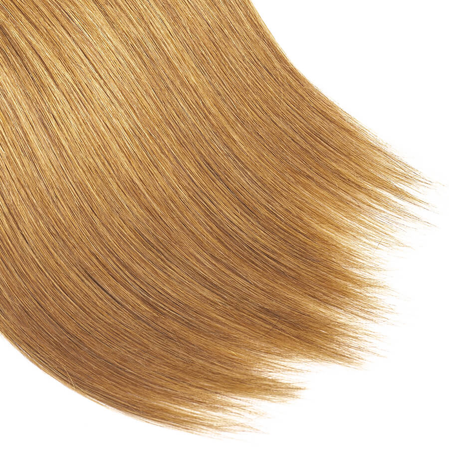 Ombre T1b/27 Brazilian Remy Straight Hair 3 Bundles Unprocessed 100% Human Hair Weave