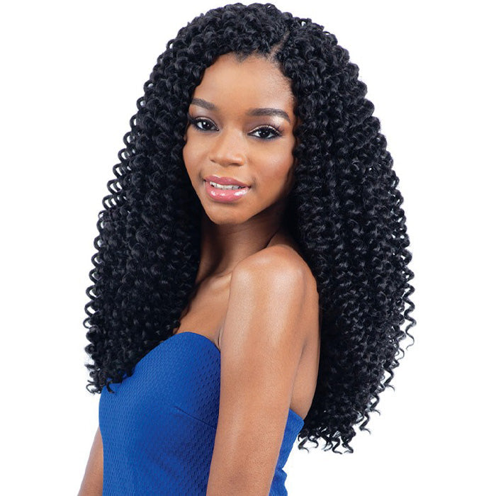 Model Model Glance Crochet Braid 3X WATER CURL 14 Inch