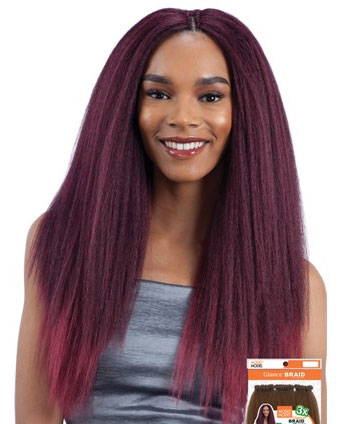 Model Model Glance Braid 3X Pre-Loop YAKY 18 Inch