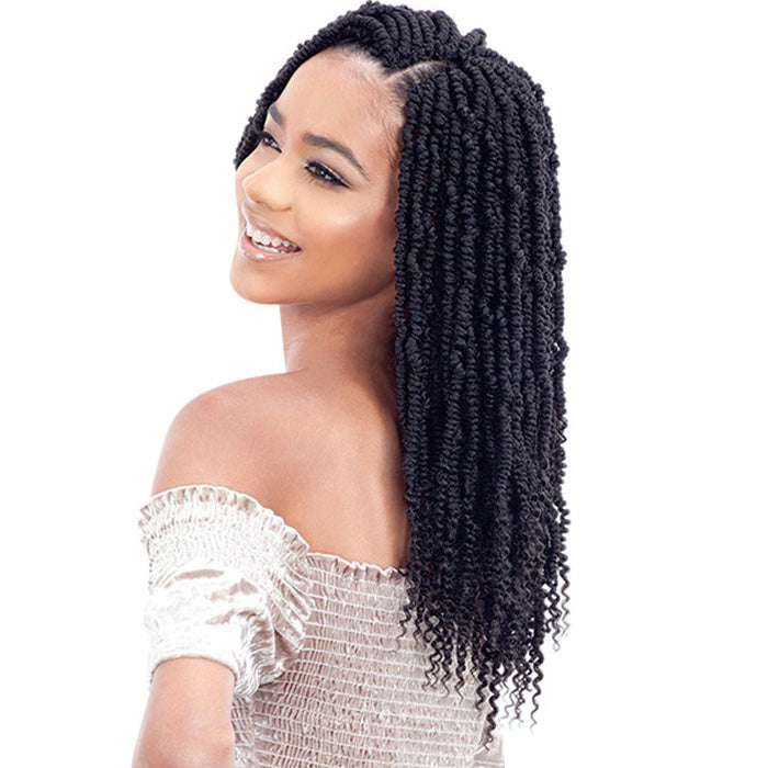 Model Model Glance Pre-Looped Crochet Braid - 2X BOMB TWIST 14"