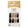 Kiss GoldFinger Gel Glam 24 Nails - Shoothing Stars
