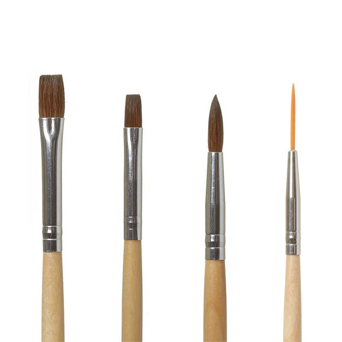 Gold Finger Nail Brush