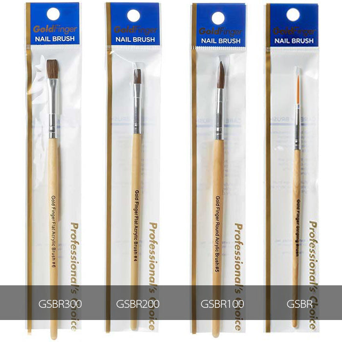Gold Finger Nail Brush