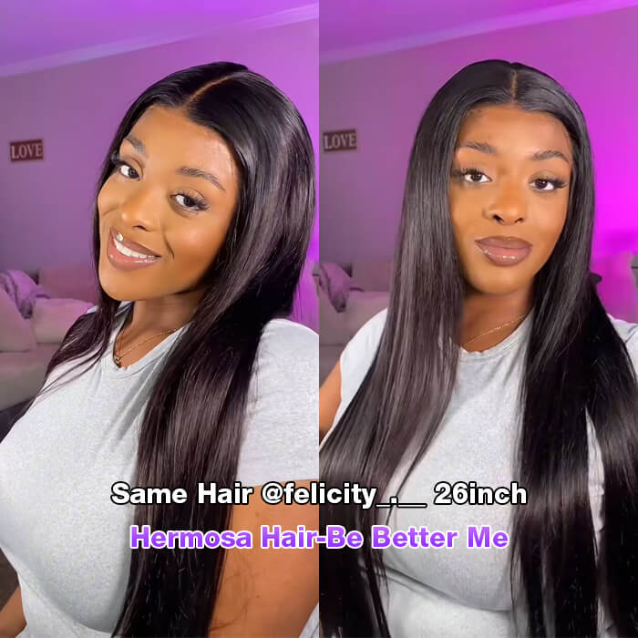 Glueless Wig 8x5 Closure HD Lace Pre Plucked & Bleached Ready to Go