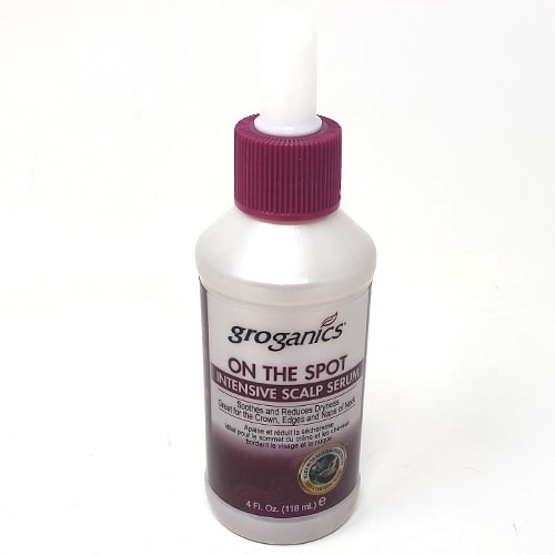 Groganics DHT Blocker System On the Spot Itch Relief Scalp Medicine Drops 4 oz