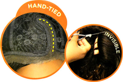 Sensationnel Bare & Natural 100% Virgin Remi Brazilian Lace Wig NATURAL BOHEMIAN