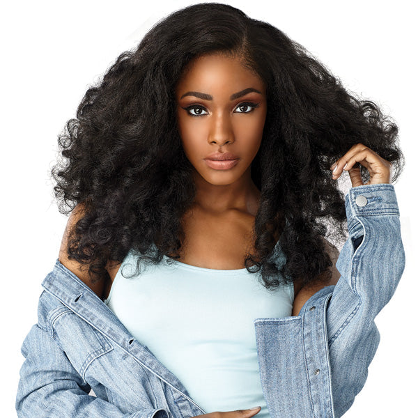 Sensationnel Empress Curls Kinks & CO Synthetic Textured Lace Front Wig - HEART BREAKER