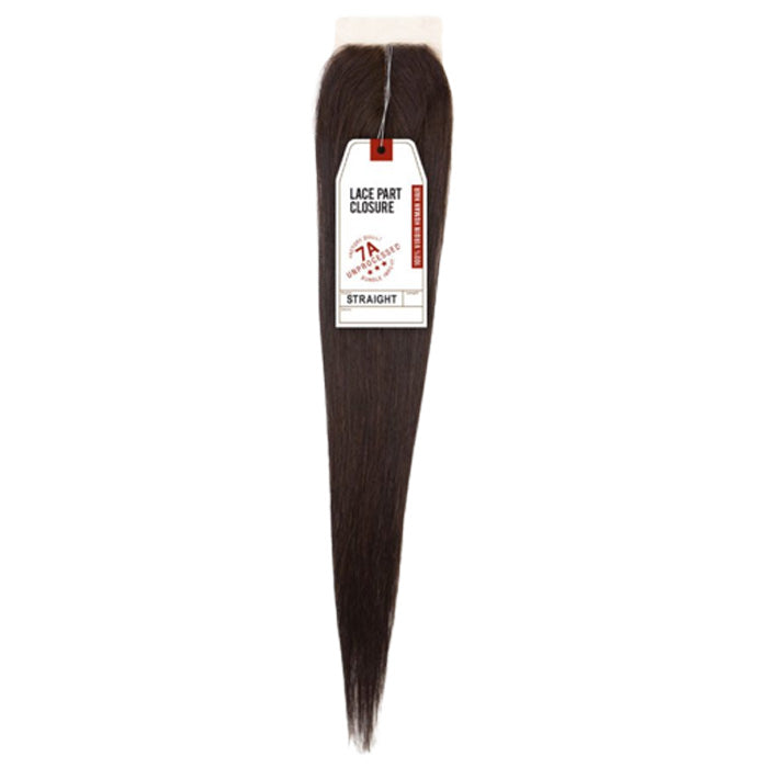 Sensationnel Bare & Natural 100% Virgin Remi Human Hair 4x4 Lace Part Closure - 7A STRAIGHT 10/14/18"