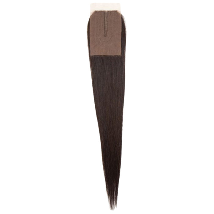 Sensationnel Bare & Natural 100% Virgin Remi Human Hair 4x4 Lace Part Closure - 7A STRAIGHT 10/14/18"