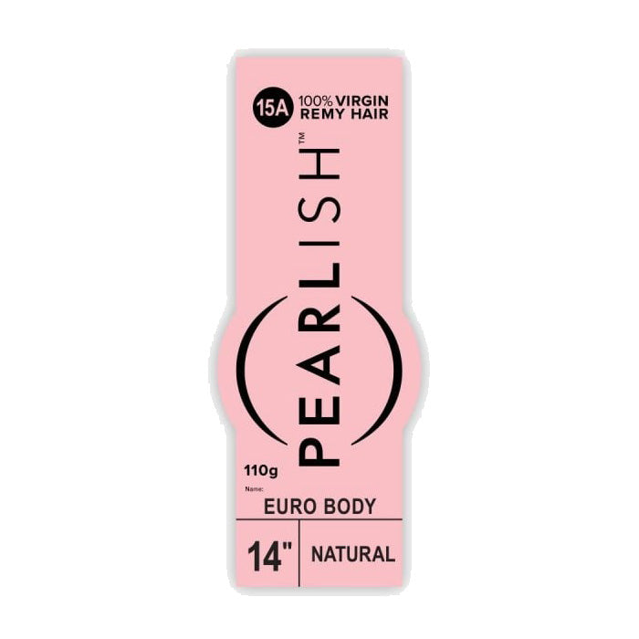Sensationnel Pearlish 100% Virgin Remy Human Hair Weave - EURO BODY