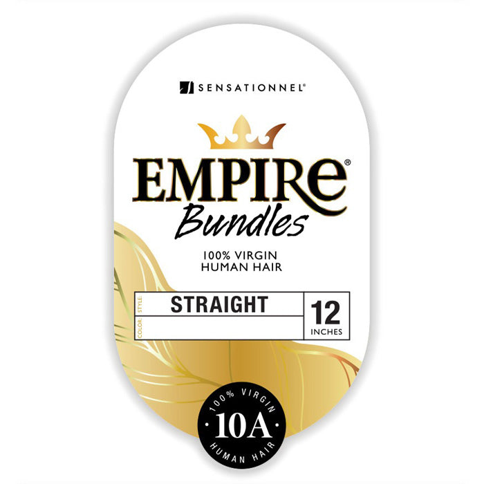 Sensationnel Virgin Human Hair Weave Empire Bundle 10A - STRAIGHT 10" - 28"