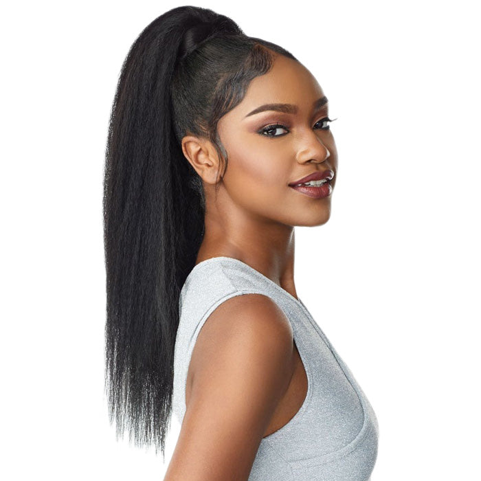 Sensationnel Synthetic Ponytail Instant Pony Wrap KINKY STRAIGHT 24"