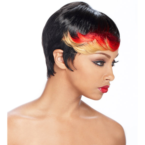 It's a Wig Club Girl Wig Feather Anni