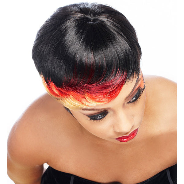 It's a Wig Club Girl Wig Feather Anni