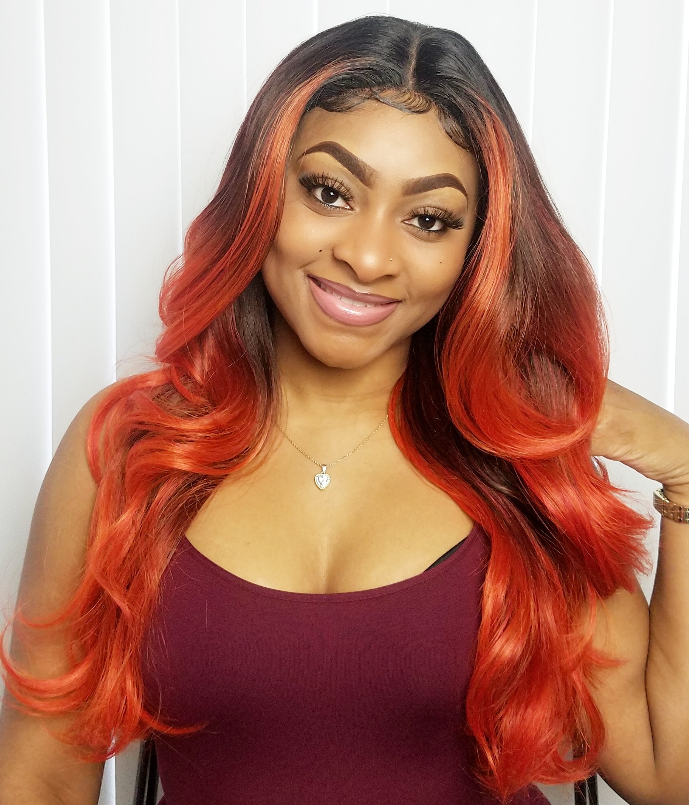 Outre Synthetic I Part Swiss Lace Front Wig - PHOENIX