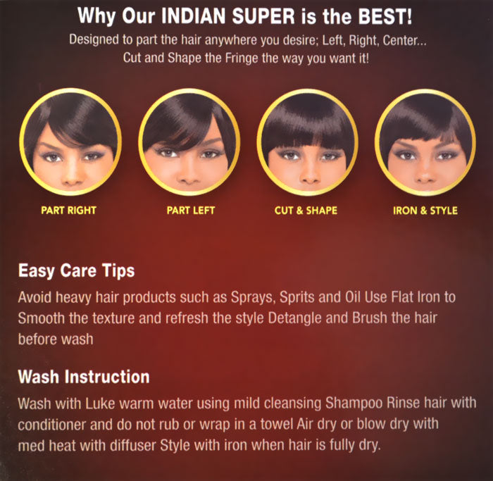 It's a Wig Indian Natural Remi Human Hair Wig DAWN