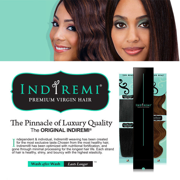 Bobbi Boss Indiremi Virgin Human Hair Weave - FRENCH WAVE 10/12/14"