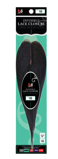 Bobbi Boss Invisible Lace Part Closure 12 Inch