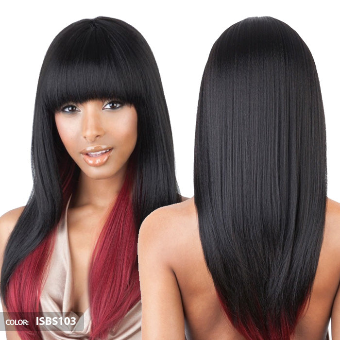 Mane Concept Isis Brown Sugar Human Hair Blend Full Wig - BS103