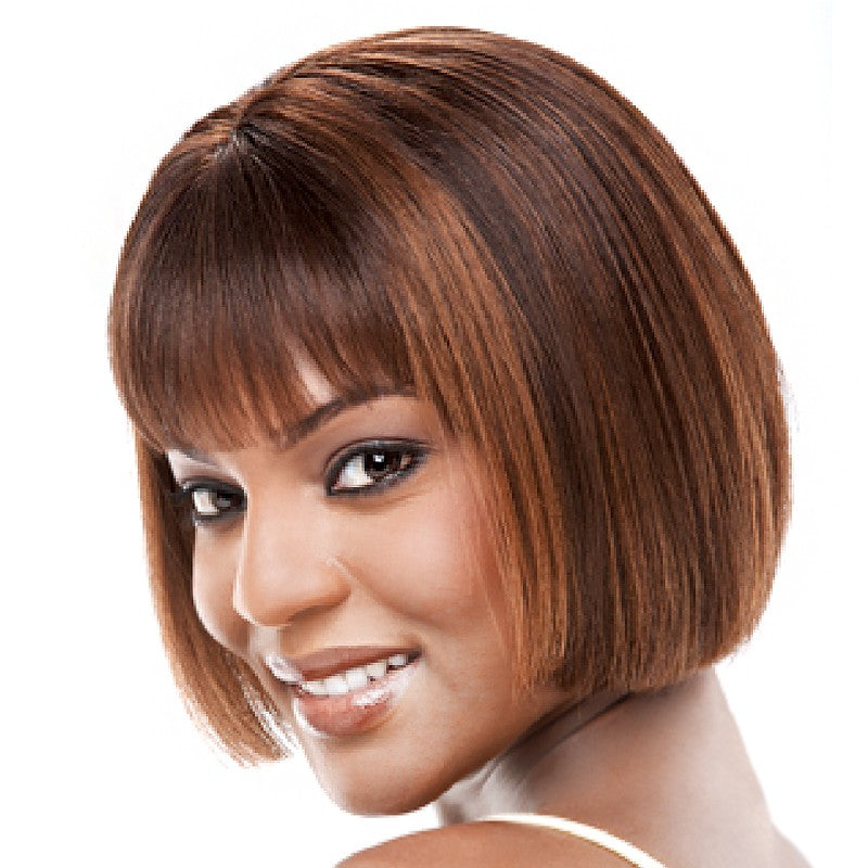 It's a Cap Weave 100% Human Hair Wig NIA