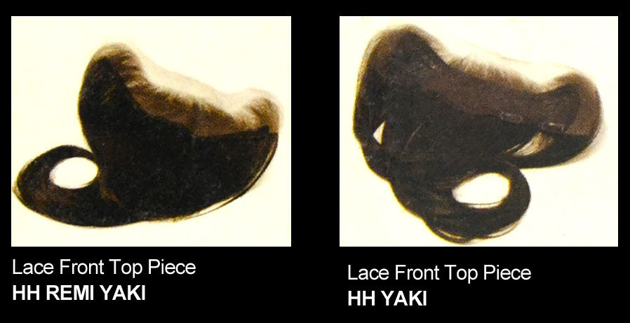 It's a Wig Premium Lace Front TOP PIECE KK YAKI [D]