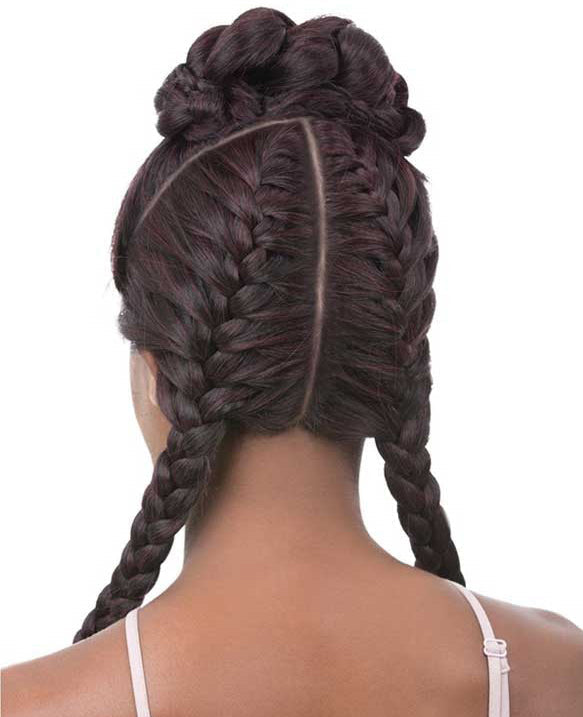 It's A Wig Vixen X 100% Human Hair Premium Mix X-Part Lace Wig - VIXEN X YAKI STRAIGHT