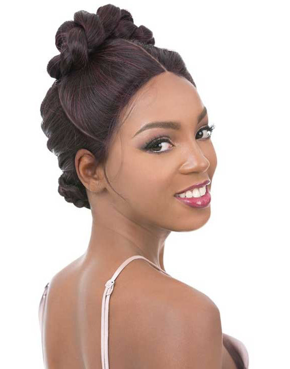 It's A Wig Vixen X 100% Human Hair Premium Mix X-Part Lace Wig - VIXEN X YAKI STRAIGHT