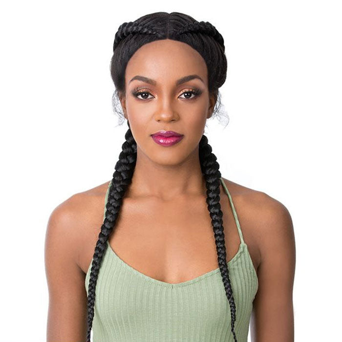 It's a Wig Braided Lace Front Wig - DUTCH CORNROW