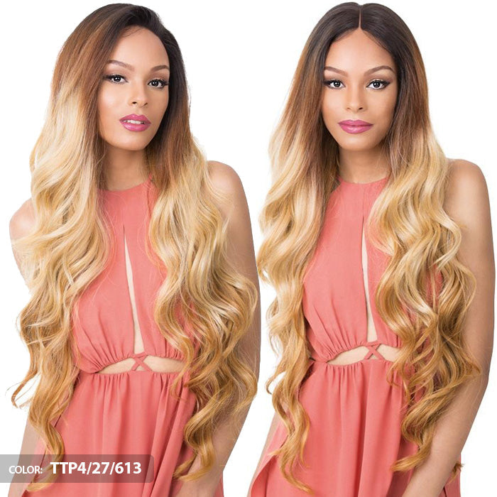 It's a Wig 360 All-Round 100% Human Hair Premium Mix Deep Frontal Lace Wig - ADIRA