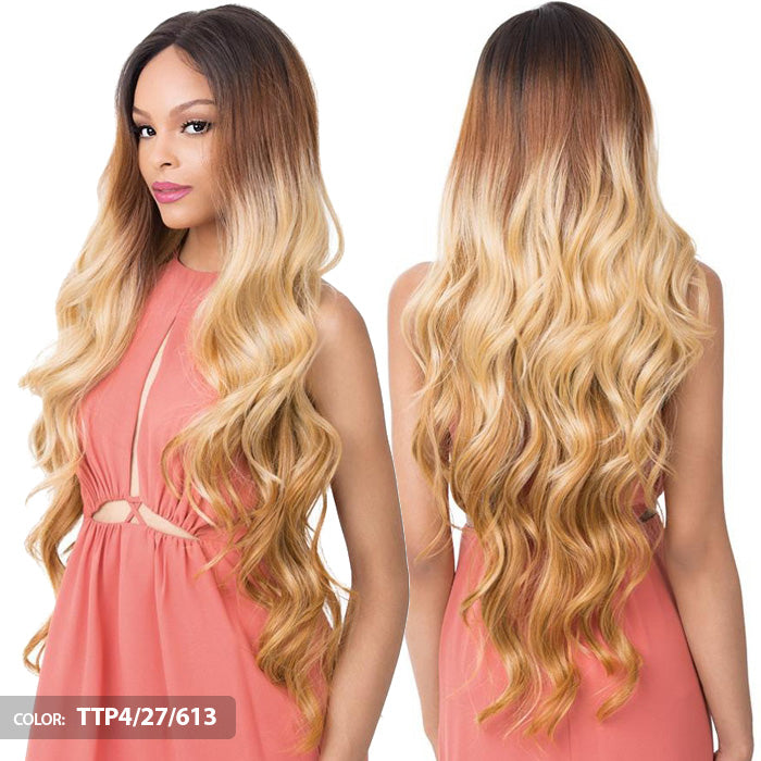It's a Wig 360 All-Round 100% Human Hair Premium Mix Deep Frontal Lace Wig - ADIRA