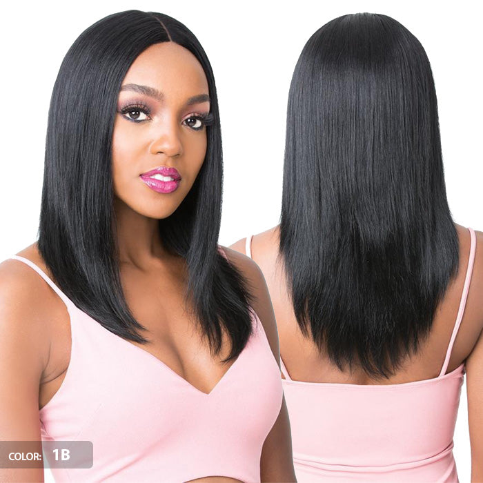 Its a Wig Brazilian Human Hair Swiss Lace Front Wig - ALESSIA
