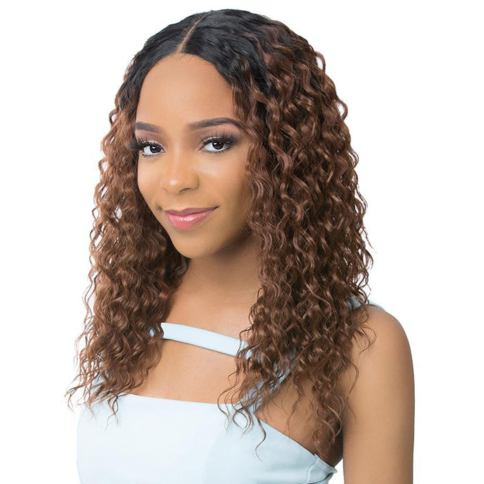 It's a Wig Human Hair HD Lace Front Wig - CRIMPY WATER WAVE 20