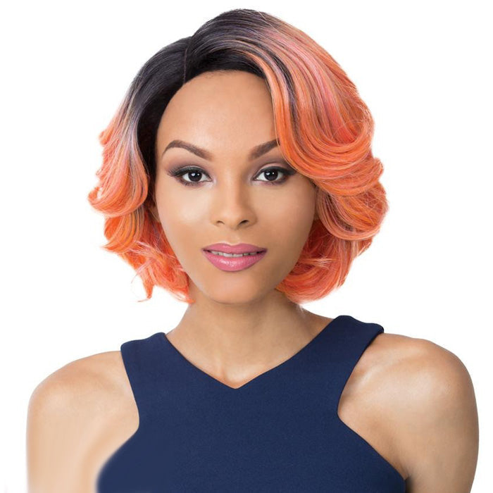 It's a Wig Synthetic Swiss Lace Front Wig - SWISS LACE ISSAC