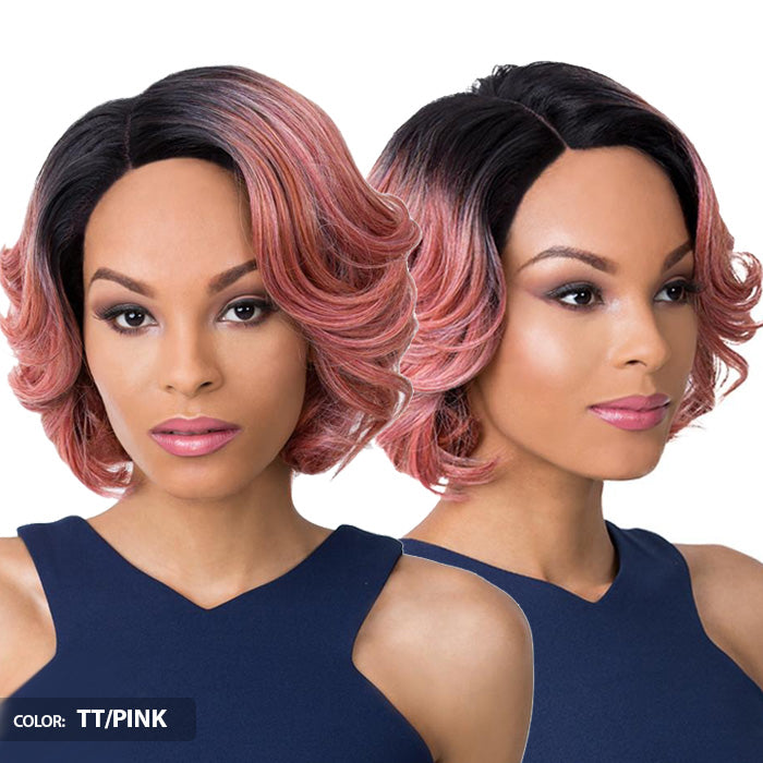 It's a Wig Synthetic Swiss Lace Front Wig - SWISS LACE ISSAC