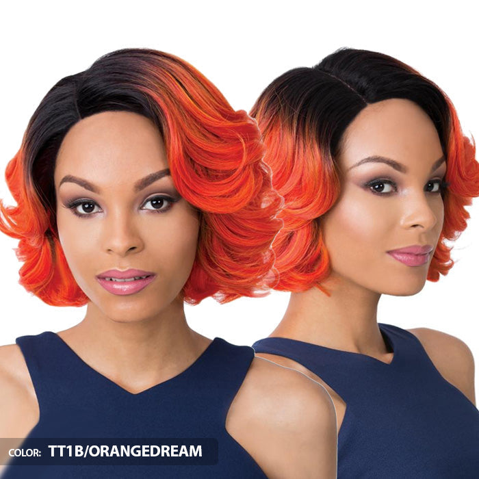 It's a Wig Synthetic Swiss Lace Front Wig - SWISS LACE ISSAC