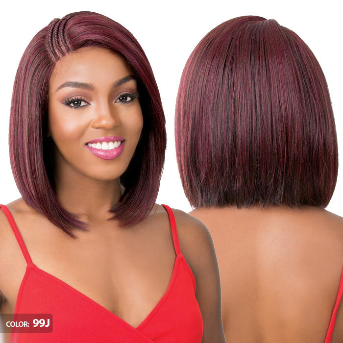 It's a Wig Swiss Lace T-Braided Part Lace Front Wig - MALIBU