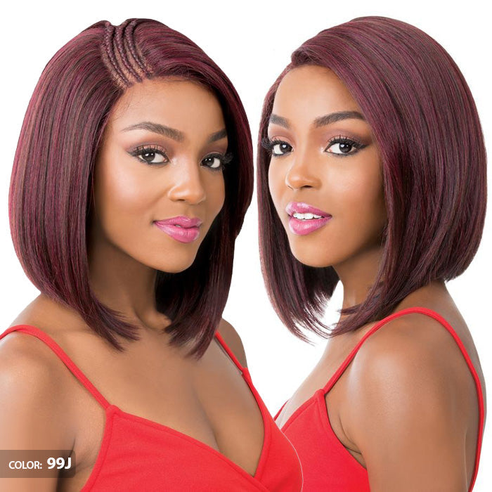 It's a Wig Swiss Lace T-Braided Part Lace Front Wig - MALIBU