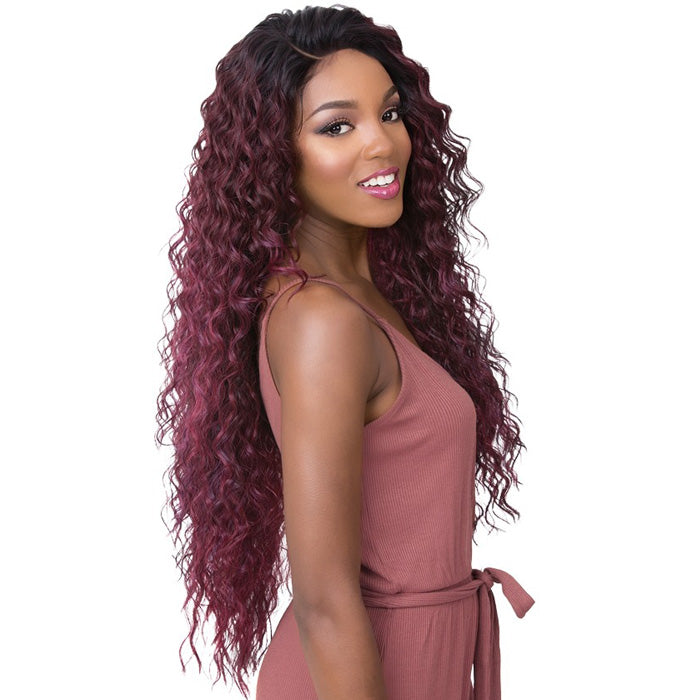 It's a Wig 360 All-Round 100% Human Hair Premium Mix Deep Frontal Lace Wig - TAMARA