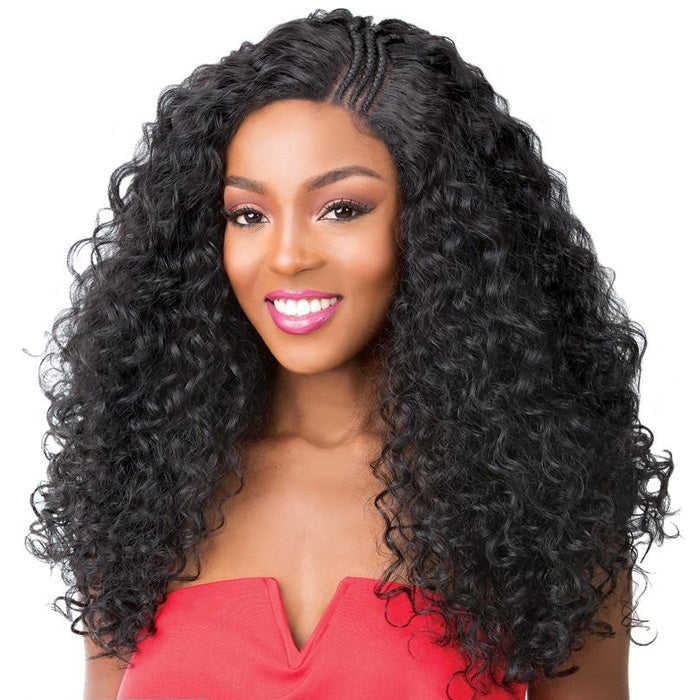 Its a Wig Synthetic Swiss Lace Front Wig SWISS LACE T BRAIDED PART KANDEE