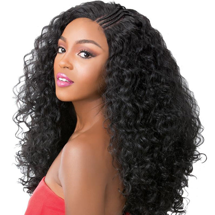Its a Wig Synthetic Swiss Lace Front Wig SWISS LACE T BRAIDED PART KANDEE