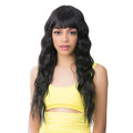 It's a Wig Human Hair Blend Full Wig - HH BANG LOOSE WAVE 26"