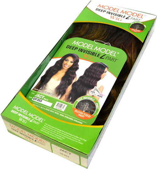 Model Model Deep Invisible L-Part Wig JACY