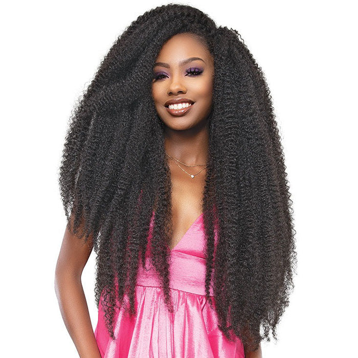 Janet Collection Nala Tress Beauty Expression Crochet Braid - 6X AFRO TWIST BRAID 80"