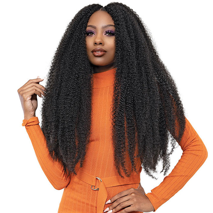 Janet Collection Nala Tress Beauty Expression Crochet Braid - 6X AFRO TWIST BRAID 80"
