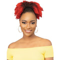 Janet Collection Noir Everytime Drawstring Ponytail - HONEYDEW