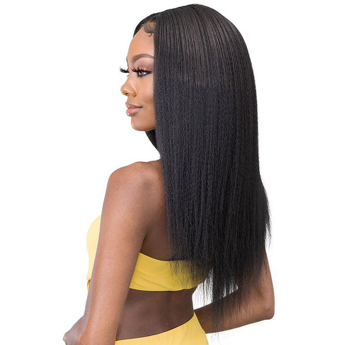 Janet Collection Remy Illusion Weave - NATURAL KINKY STRAIGHT 20"