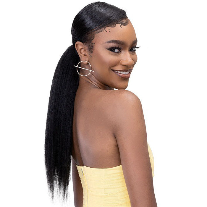 Janet Collection Remy Illusion Weave - NATURAL KINKY STRAIGHT 20"