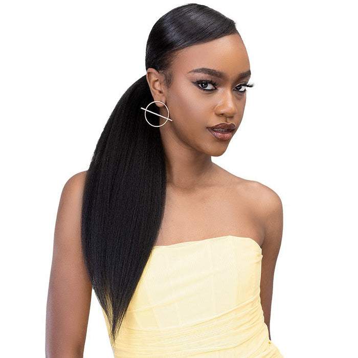Janet Collection Remy Illusion Weave - NATURAL KINKY STRAIGHT 20"