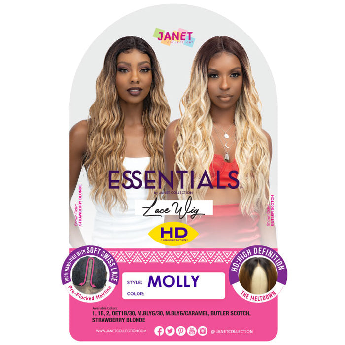 Janet Collection Essentials HD Lace Front Wig - MOLLY