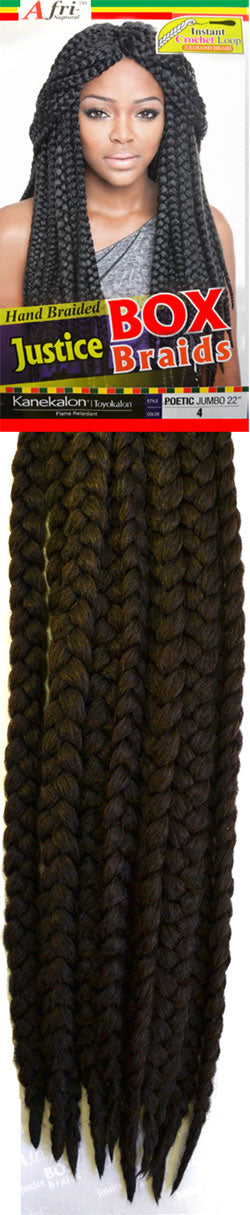 Isis Afri-Naptural Synthetic Crochet Braid Box POETIC JUMBO 22"